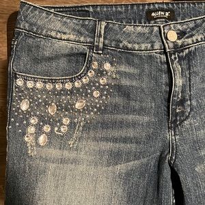 Allen B Rhinestone Jeans Size 16